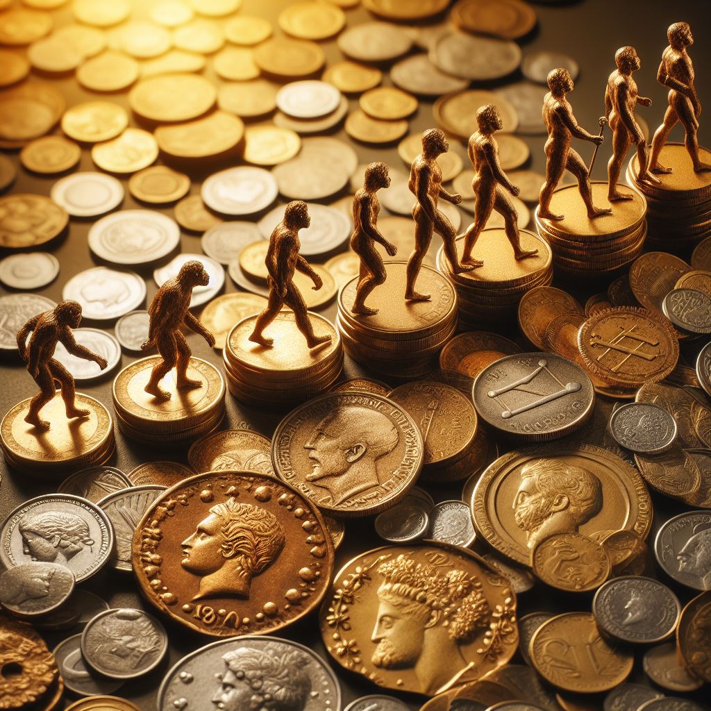 Эволюция монетного рынка изображение